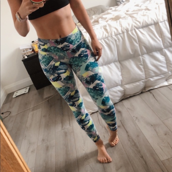 Victoria's Secret Pants - Paint Patterned Victoria’s Secret Leggings